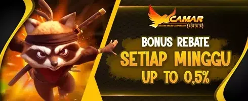 BONUS REBATE SLOT GAME promotion banner